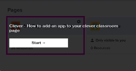 Clever - How to add an app to your clever classroom page