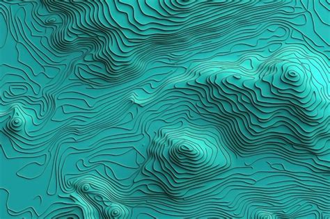 Premium AI Image | topographic line contour map background