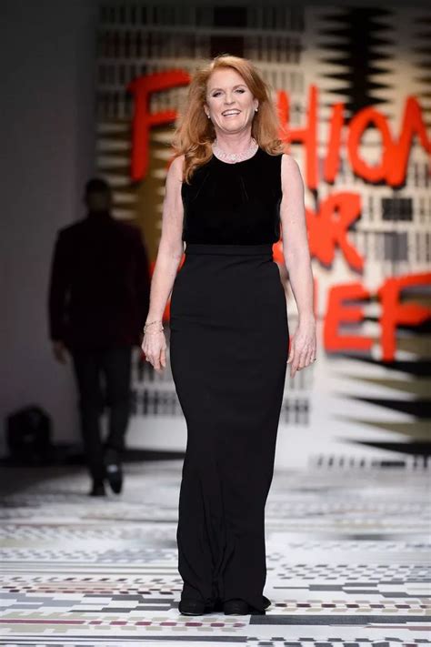 Sarah Ferguson at the Fashion for Relief LFW show - Mirror Online