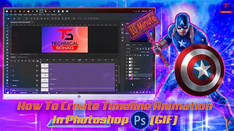 How To Create Timeline Animation In Photoshop (GIF) - YouTube