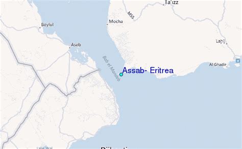 Assab, Eritrea Tide Station Location Guide