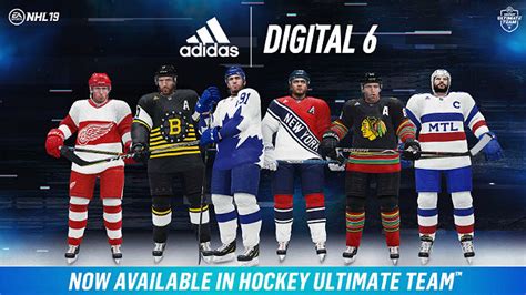 Adidas Is Bringing Special Jerseys To Original Six Teams In 'NHL 19'