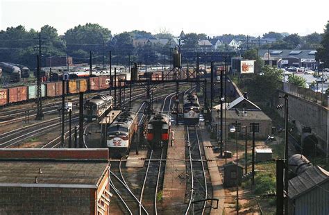 New Haven Railroad locomotive storage area, the yard, & ma… | Flickr