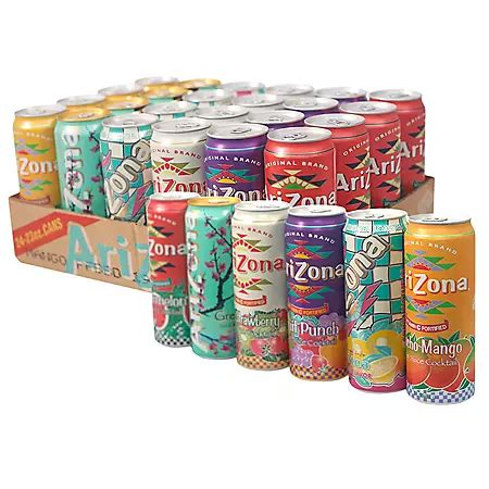 Arizona Variety Pack (23 fl. oz., 24 pk.) - Sam's Club