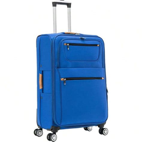 29" Large Suitcase Super Lightweight Expandable 4 Wheel Spinner Soft ...