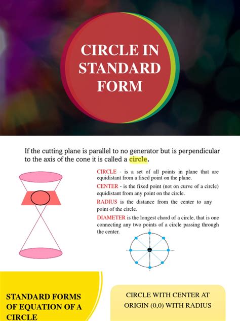 CIRCLE Standard Form | PDF