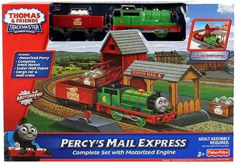 Fisher-Price Thomas and Friends Trackmaster - Percy's Mail Express: Amazon.co.uk: Toys & Games