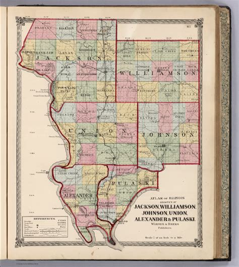 Jackson County Illinois Map - Table Rock Lake Map