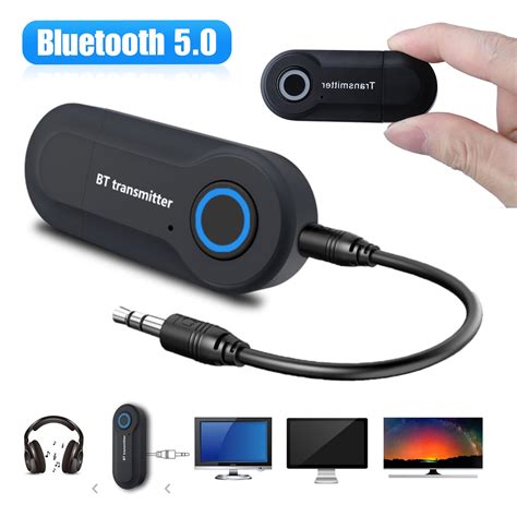 TSV Bluetooth Wireless Audio Transmitter for TV, PC, Computer, CD ...