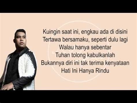 Lirik Lagu Cinta Hanya Rindu - Julia Lawrence