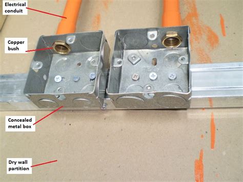 Electrical Installation Wiring Pictures: Conduit to trunking connections