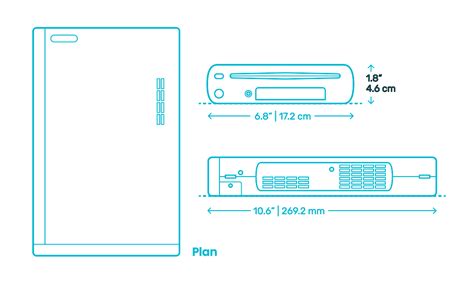 Wii U Dimensions & Drawings | Dimensions.Guide