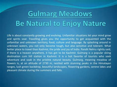 PPT - Budget Hotels in Gulmarg PowerPoint Presentation, free download ...