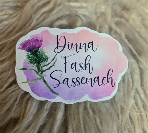 Outlander Stickers Collection 1 / Sassenach / Outlander / | Etsy