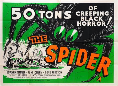 Earth vs. the Spider (1958) | Sci fi movies, Spider, Black spider