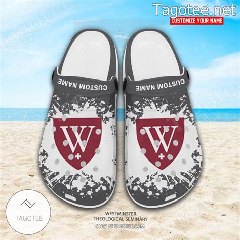 Westminster Theological Seminary Logo Crocs Clogs - BiShop - Tagotee