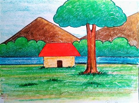 Scenery Easy Drawing Pictures For Kids - clickandno4