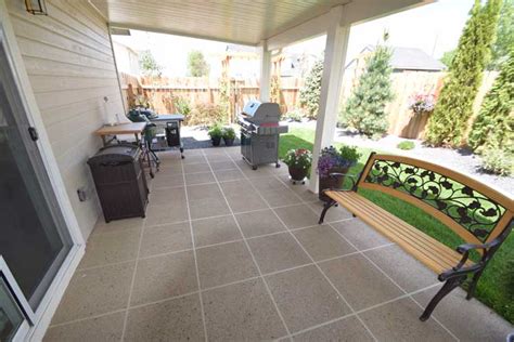 Overlay Concrete Patio - Patio Ideas