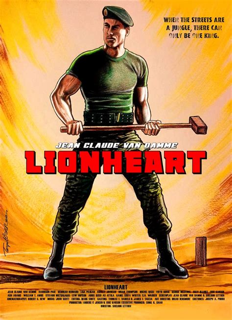 Lionheart, Van Damme movie alt poster art repin | Jean claude van damme, Van damme, Film posters ...