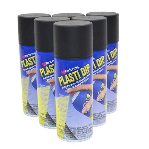 Plasti Dip Spray, 11oz, Standard Colors, Case of 6, Black - Walmart.com ...