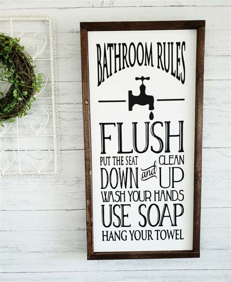 Decorative Farmhouse Bathroom Wall Decor Ideas You'll LOVE