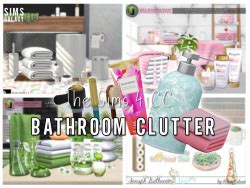 Sims 4 Bathroom Clutter CC Collection#N#With the... - Sims Galaxy