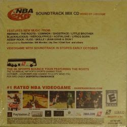 NBA 2K6 Soundtrack Mix CD | DCN 29-S - VGMdb