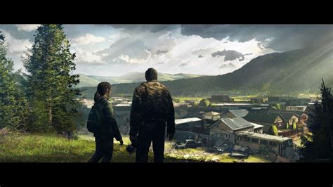 Ellie and Joel concept art Weeping, Video Game Art, The Last Of Us, Far ...