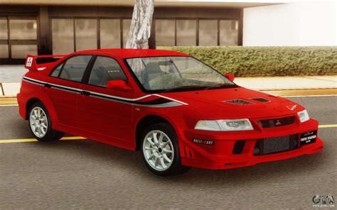 Mitsubishi Lancer Evo VI Tommi Makinen Edition for GTA San Andreas