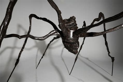 This giant 10-foot bronze spider sculpture was auctioned for a record ...