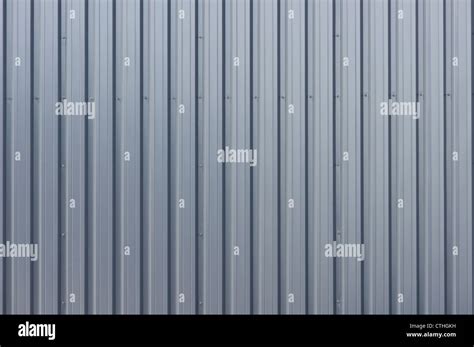 Grey corrugated steel cladding on a industrial building Stock Photo: 49558757 - Alamy