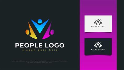 Colorful People Logo 3032582 Vector Art at Vecteezy