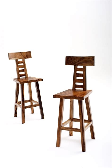 Counter Height Wooden Bar Stools With Backs - Ajor Png