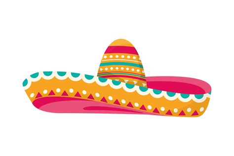 mexican mariachi hat 3689461 Vector Art at Vecteezy