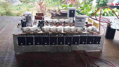 1600W High Power Amplifier Circuit complete PCB Layout - Electronic Circuit