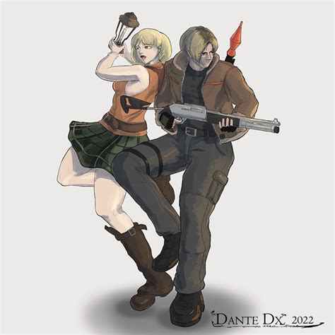 ArtStation - Leon and Ashley - Resident Evil 4