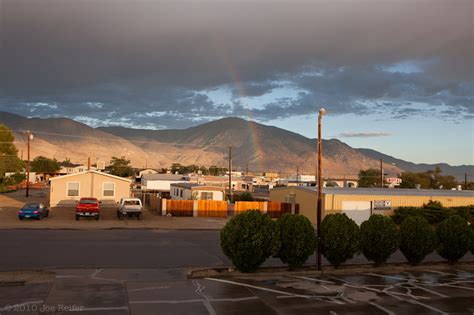 Sunrise with rainbow: Hawthorne, Nevada — Joe Reifer