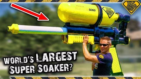 Mark Rober Built The World's Largest Super Soaker VIDEO Thrillist | vlr.eng.br