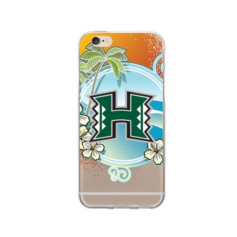 University of Hawaii Clear Phone Case, Floral V2 | Hawaii phone case, University of hawaii ...