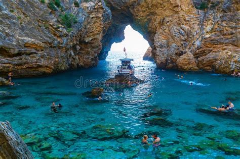 A Wonderful Natural Lagoon Formation in Delik Deniz, Located in Antalya S Gazipasa District ...