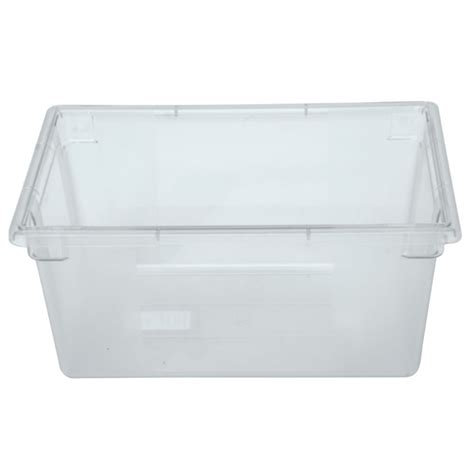 clear plastic storage bins