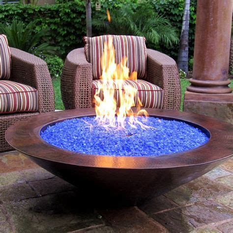 stunning-blue-rocks-diy-fire-pit.jpg (600×600) | Fire pit backyard, Backyard fire, Glass fire pit