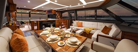 Riviera 72 Sports Motor Yacht Edition II Saloon 03 Interior – Experience