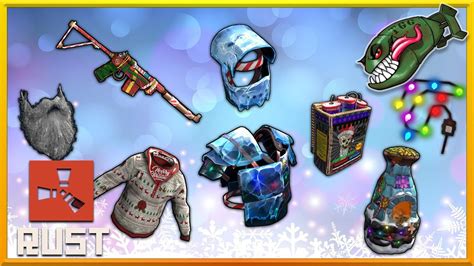 Rust Skins | Holiday Skins Week 2 Bad Santa Satchel, Rustmas Pjs, Iceman Roadsign #150(Skin ...