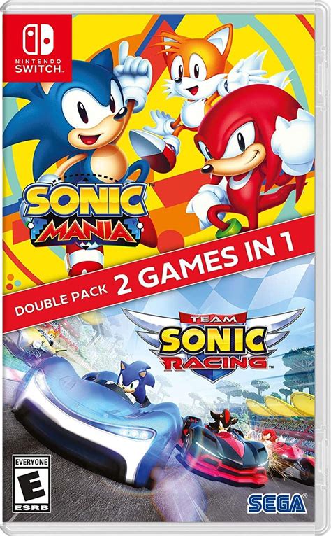 SEGA Sonic Mania and Sonic Team Racing (Nintendo Switch), SMTSR-77019-3 ...