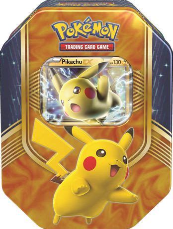 Pokemon 2016 Fall Tin Pikachu Yellow Trading Card Game – English | Walmart Canada