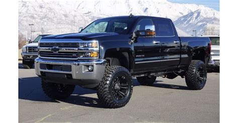 2016 Silverado 2500hd duramax diesel black lifted | Chevy duramax ...