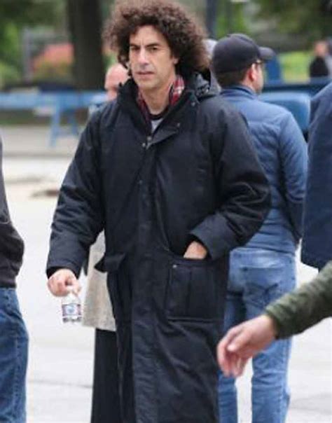 The Trial of the Chicago 7 Sacha Baron Cohen Hooded Coat