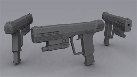 Halo 3 ODST - M6C/SOCOM Automag by Ajemsuhgao on DeviantArt