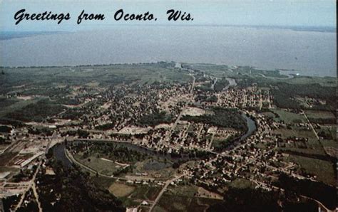 Aerial View of Town Oconto, WI